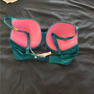 Teal Lace Bra
